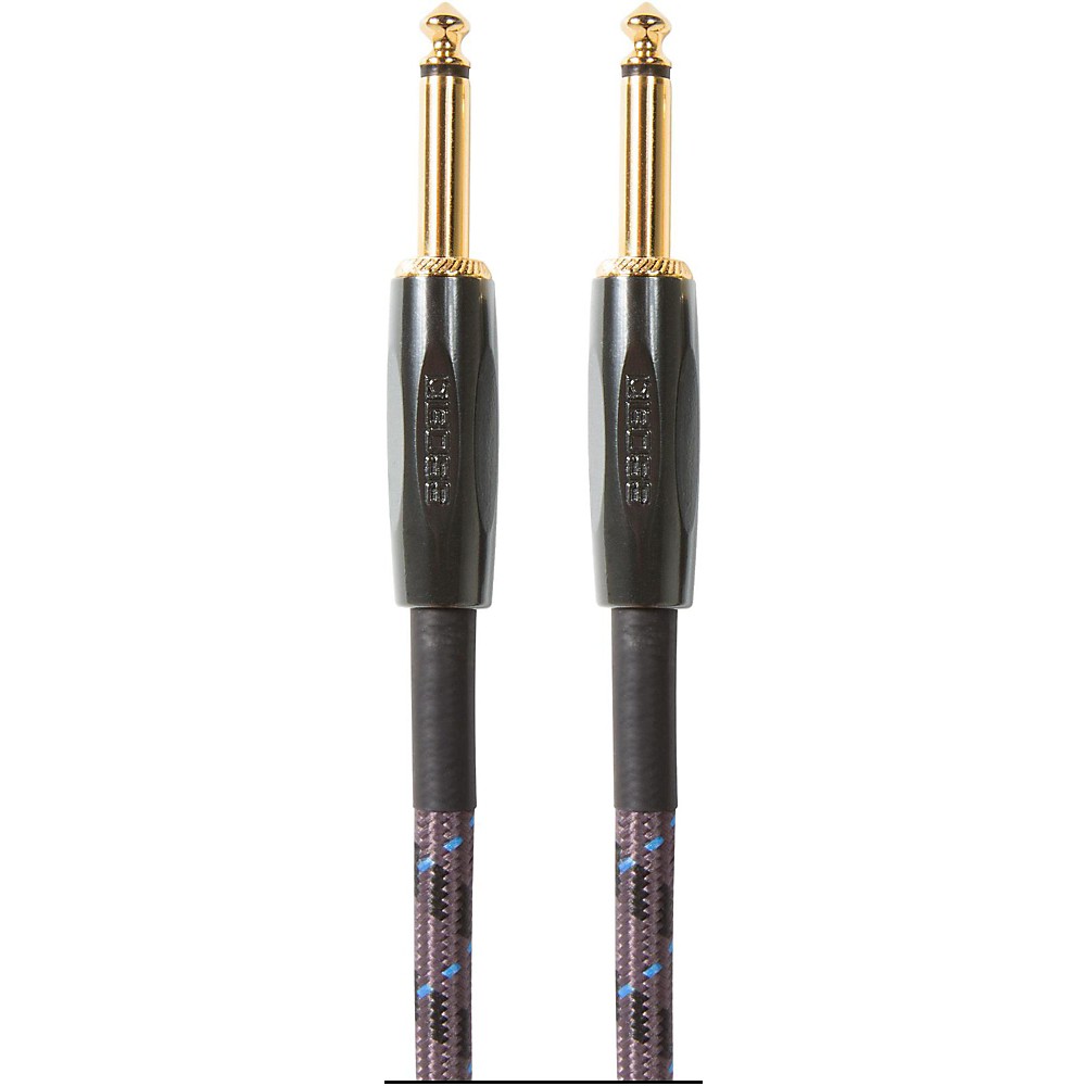 BOSS 1/4" Straight - Straight Instrument Cable 5 ft Black