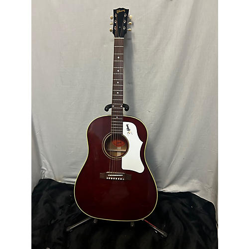 Gibson J45 1960s OG Acoustic Electric Guitar Wine Red
