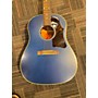 Used Epiphone J45 Acoustic Electric Guitar Blue