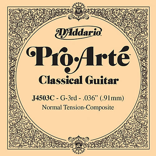 J45 G-3 Pro-Arte Clear Normal Single Classical Guitar String