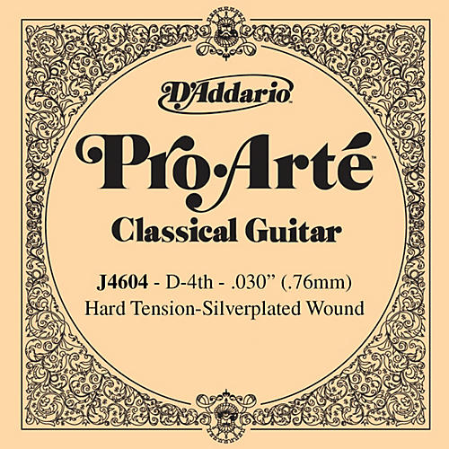 D'Addario J46 D-4 Pro-Arte SP Hard Single Classical Guitar String