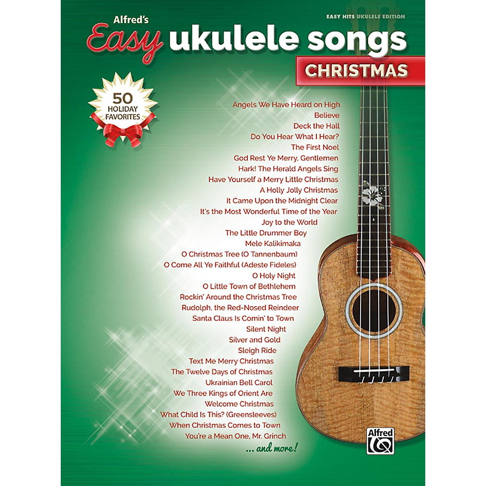 Alfred Easy Ukulele Songs: Christmas Easy Hits Ukulele Songbook