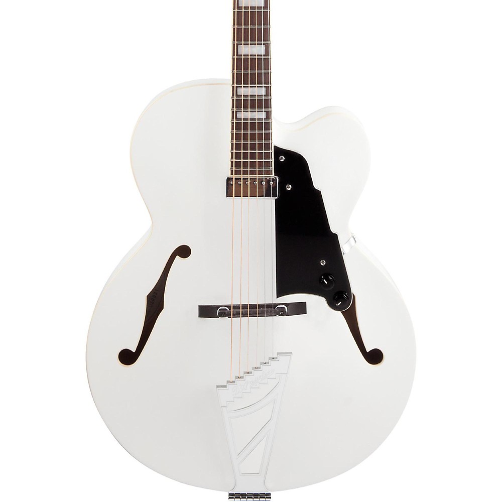 D'angelico Premier Series Exl-1 Hollowbody Electric Guitar With Stairstep Tailpiece White
