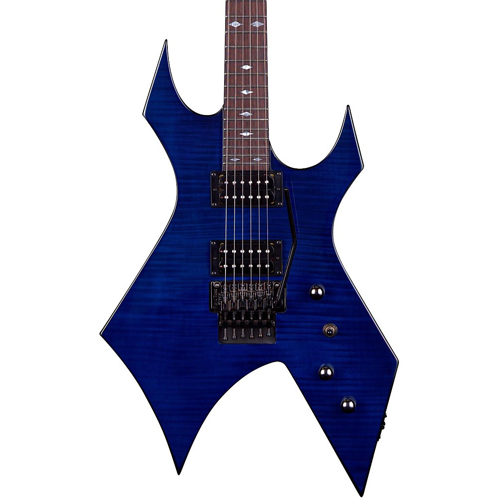 UPC 858868005497 product image for B.C. Rich Warlock Set Neck With Floyd Rose Electric Guitar Transparent Cobalt Bl | upcitemdb.com