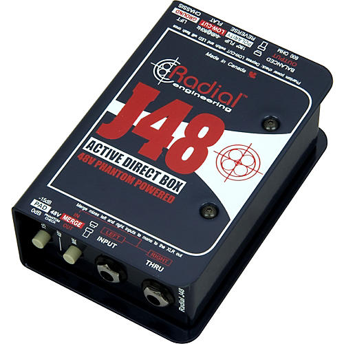 Radial Engineering J48 Phantom Powered Active Direct Box