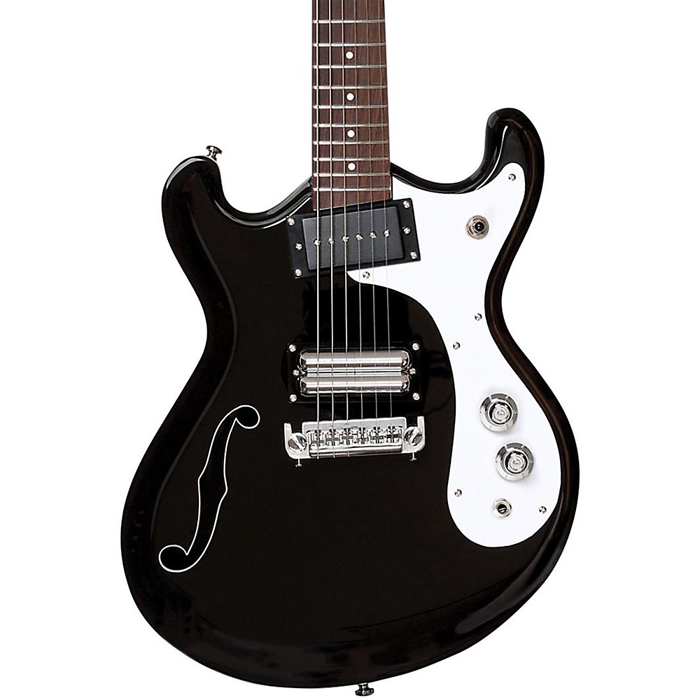 Danelectro '66 Classic Semi-Hollow Electric Guitar Black