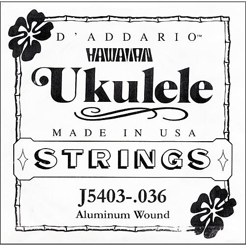 J5403 Aluminum Wound Single Ukulele String