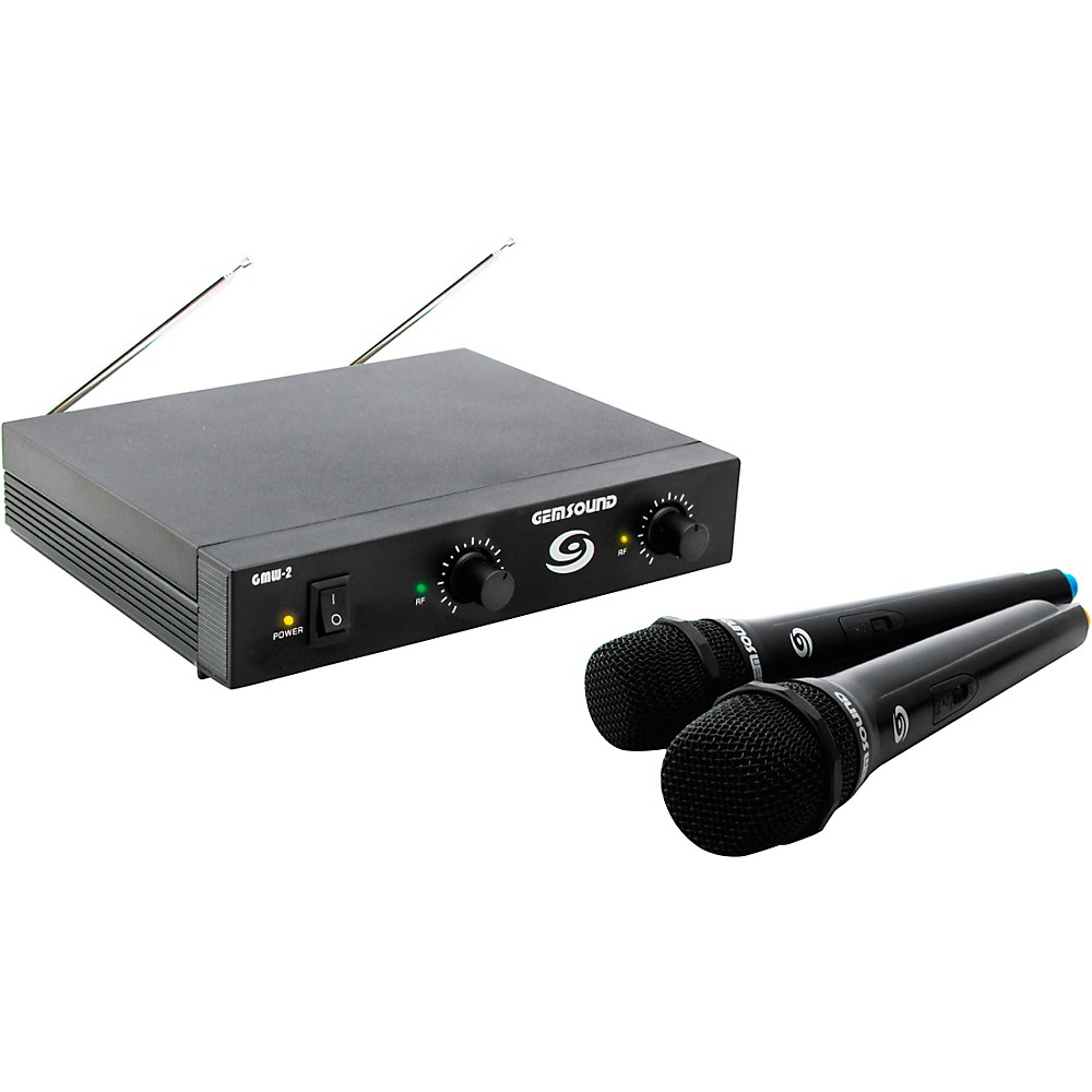 UPC 643595013248 product image for Gem Sound Gmw-2 Dual-Channel Wireless Mic System Gh | upcitemdb.com