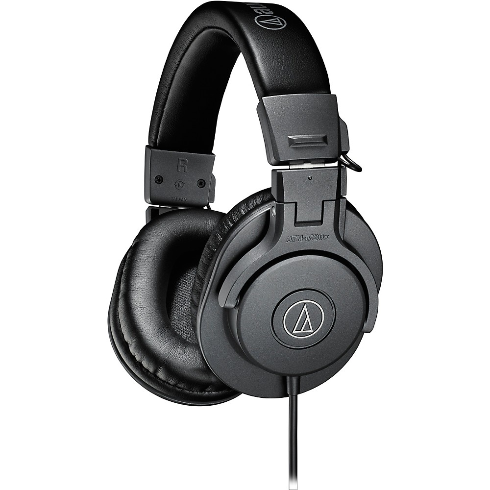 Audio-Technica ATH-M30x Closed-Back Professional Studio Monitor Headphones Matte Grey