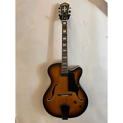 Washburn J600 Jazz Venetian Hollow Body Electric Guitar