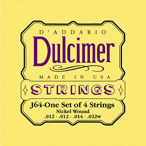 J64 Dulcimer 4-String Set