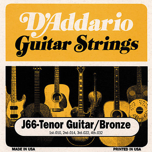 J66 80/20 Tenor Guitar Strings