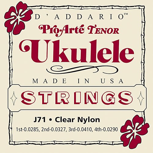J71 Pro Arte Tenor Ukulele Strings