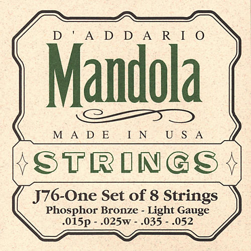 J76 Mandola PB Light Mandolin Strings