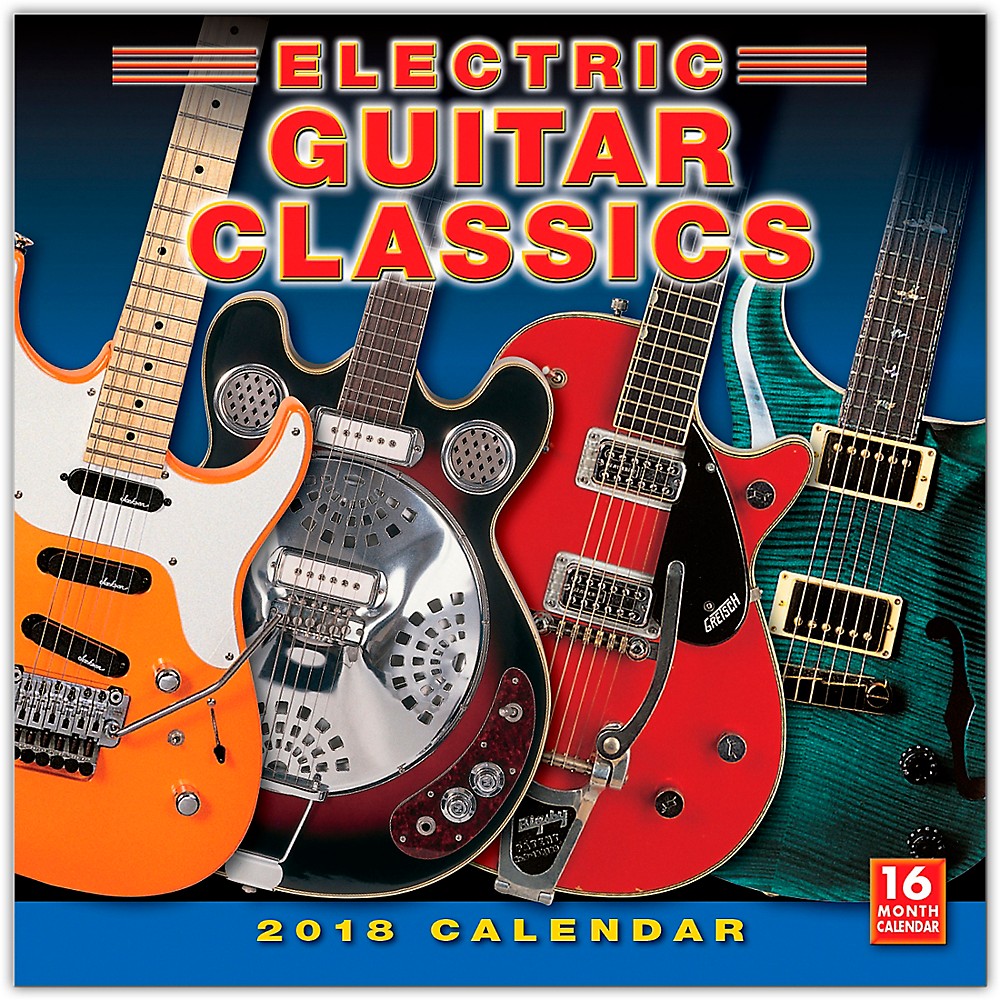 ISBN 9781531901301 product image for Browntrout Publishing Electric Guitar Classics 2018 Wall Calendar | upcitemdb.com