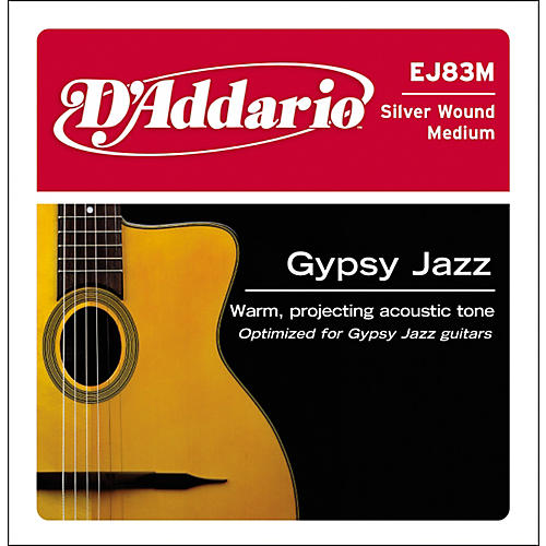 J83M05 Gypsy Jazz Silver Wound Single Acoustic Guitar String