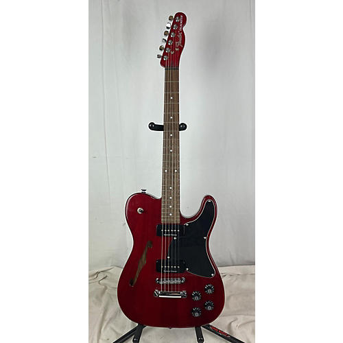 Fender JA90 Jim Adkins Thinline Telecaster Hollow Body Electric Guitar Candy Apple Red