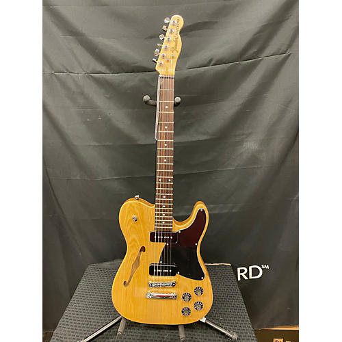 Fender JA90 Jim Adkins Thinline Telecaster Hollow Body Electric Guitar Natural