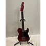Used Fender JA90 Jim Adkins Thinline Telecaster Hollow Body Electric Guitar Candy Apple Red