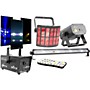 CHAUVET DJ JAM Pack Gold Projection Lighting Effect with Fog Machine and UV Wash/Strobe