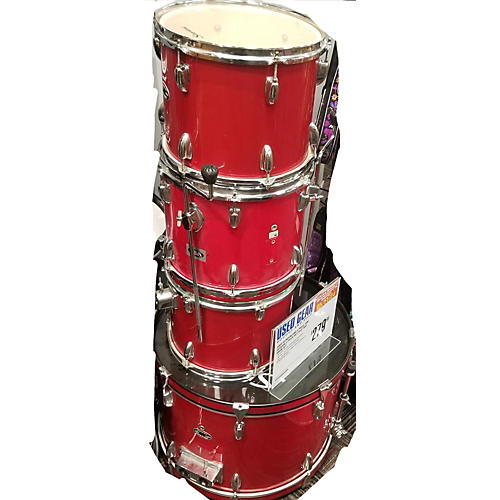 Slingerland JAM SESSION 4 PIECE SET Drum Kit Flat Red