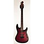 Used Sterling by Music Man JASON RICHARDSON CUTLASS Solid Body Electric Guitar DARK SCARLET BURST
