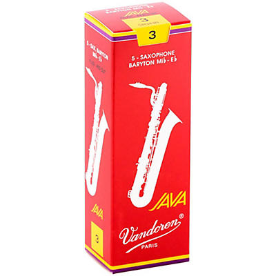 Vandoren JAVA Red Baritone Saxophone Reeds