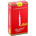 Vandoren JAVA Red Soprano Saxophone Reeds Strength 3, Box of 10Strength 3.5, Box of 10