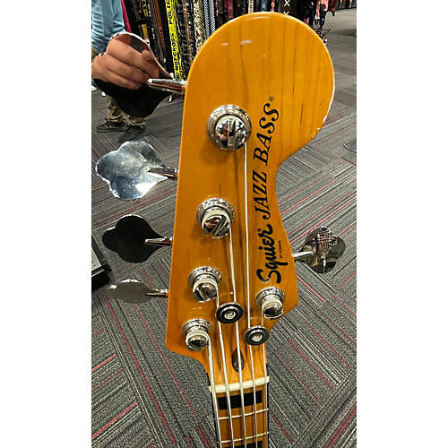 Squier JAZZ BASS 5 STRING Electric Bass Guitar Vintage Natural