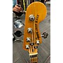 Used Squier JAZZ BASS 5 STRING Electric Bass Guitar Vintage Natural