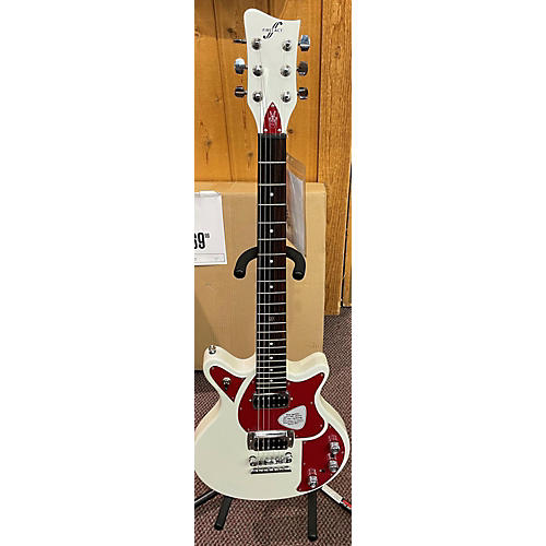 First Act JB007 Solid Body Electric Guitar White