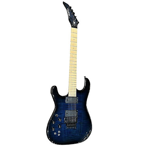 Carvin JB200C Jason Becker LH Solid Body Electric Guitar Sapphire Blue Trans