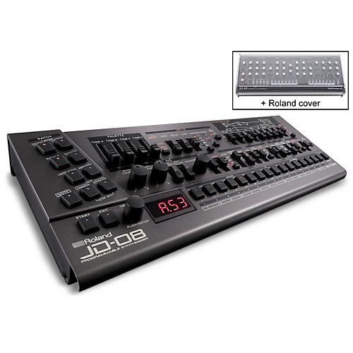Roland JD-08 [JD-800] Boutique Synthesizer with Decksaver Cover