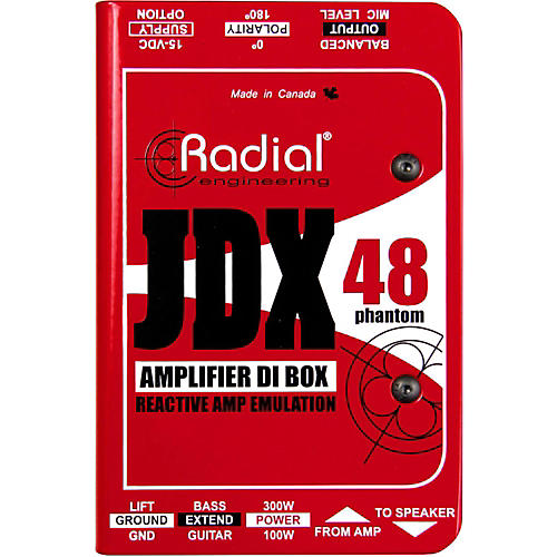 Radial Engineering JDX-48 Reactor Guitar Amp Direct Box