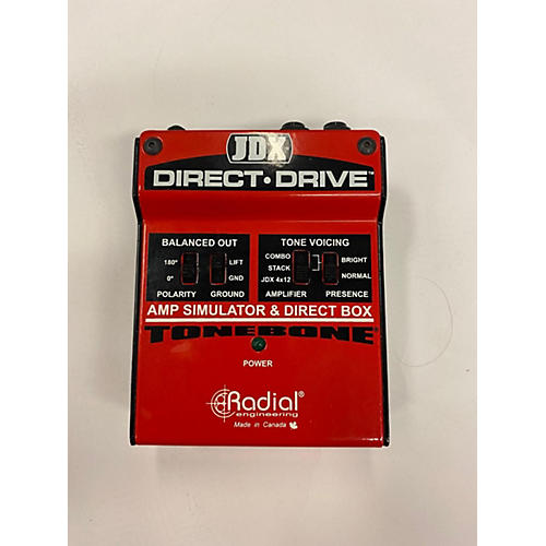 JDX Direct Drive Bass Effect Pedal