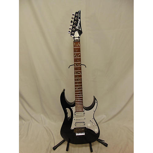 Ibanez JEMJR Solid Body Electric Guitar Black and White