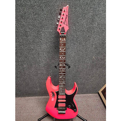 Ibanez JEMJRSP Solid Body Electric Guitar NEON PINK