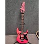 Used Ibanez JEMJRSP Solid Body Electric Guitar NEON PINK