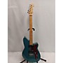 Used Reverend JET STREAM Solid Body Electric Guitar DEEP SEA BLUE