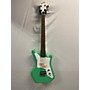 Used Airline JETSON JR Electric Bass Guitar Mint Green
