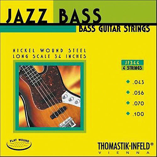 Thomastik JF344 Flatwound Long Scale 4-String Jazz Bass Strings