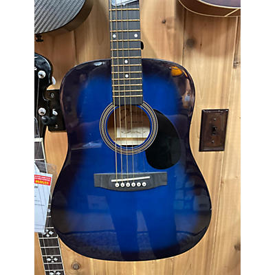 Johnson JG-610-BL 1/2 Acoustic Guitar