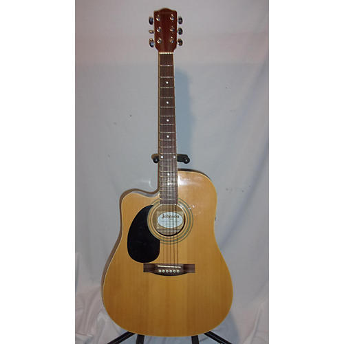 Johnson JG-624-CEN Acoustic Electric Guitar Natural