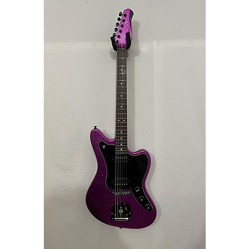 Suhr JM Custom Solid Body Electric Guitar Fuschia Sparkle