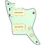 920d Custom JM Grit Loaded Pickguard for Jazzmaster With Aged White Pickups and Knobs and JMH-V Wiring Harness Mint Green