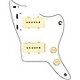 920d Custom JM Grit Loaded Pickguard for Jazzmaster With Aged White Pickups and Knobs and JMH-V Wiring Harness White