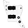 920d Custom JM Grit Loaded Pickguard for Jazzmaster With Black Pickups and Knobs and JMH-V Wiring Harness White Pearl