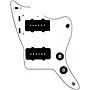 920d Custom JM Grit Loaded Pickguard for Jazzmaster With Black Pickups and Knobs and JMH-V Wiring Harness White