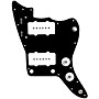 920d Custom JM Vintage Loaded Pickguard for Jazzmaster With White Pickups and Knobs and JMH-V Wiring Harness Black