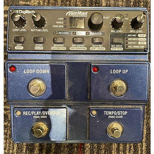 DigiTech JML2 JamMan Stereo Looper And Phrase Sampler Pedal